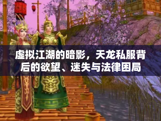 虚拟江湖的暗影，天龙私服背后的欲望、迷失与法律困局
