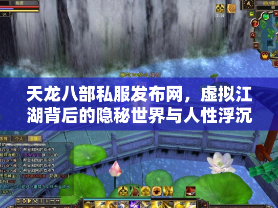 天龙八部私服发布网，虚拟江湖背后的隐秘世界与人性浮沉