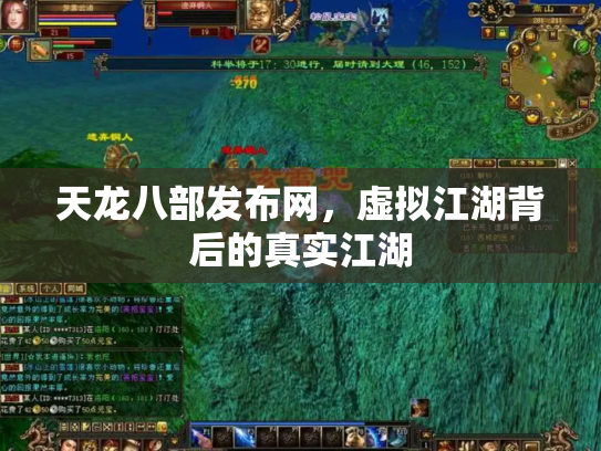 天龙八部发布网，虚拟江湖背后的真实江湖