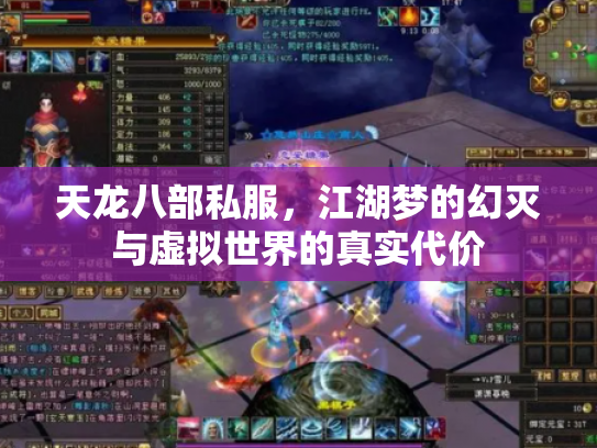 天龙八部私服，江湖梦的幻灭与虚拟世界的真实代价