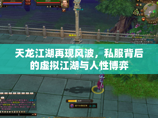 天龙江湖再现风波，私服背后的虚拟江湖与人性博弈