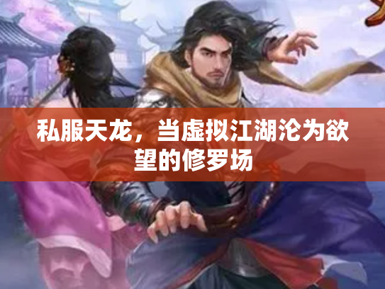私服天龙，当虚拟江湖沦为欲望的修罗场
