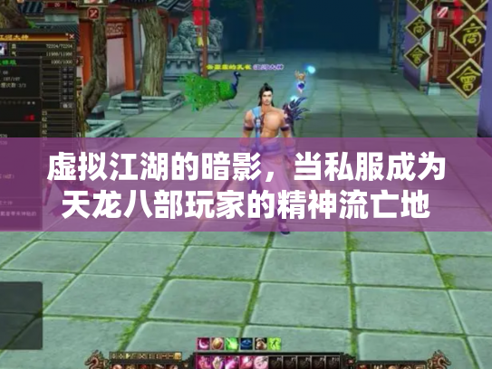 虚拟江湖的暗影，当私服成为天龙八部玩家的精神流亡地