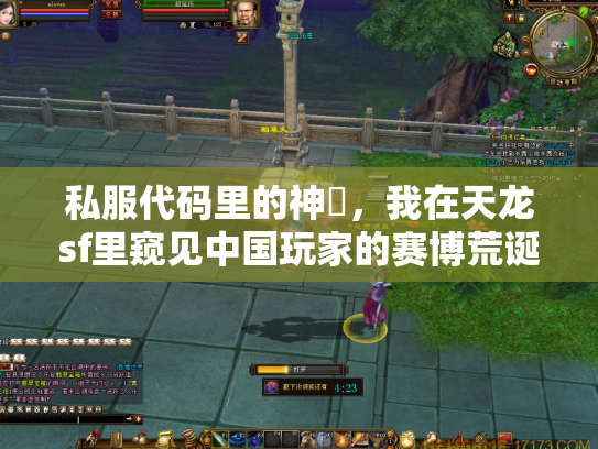 私服代码里的神祇，我在天龙sf里窥见中国玩家的赛博荒诞