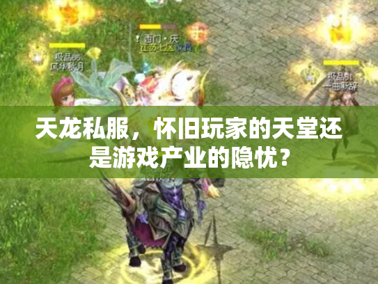 天龙私服，怀旧玩家的天堂还是游戏产业的隐忧？