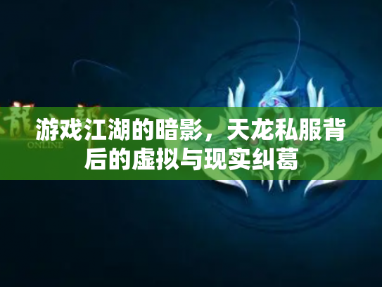 游戏江湖的暗影，天龙私服背后的虚拟与现实纠葛