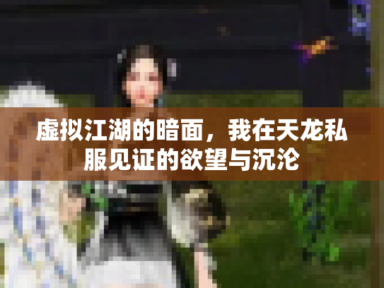 虚拟江湖的暗面，我在天龙私服见证的欲望与沉沦
