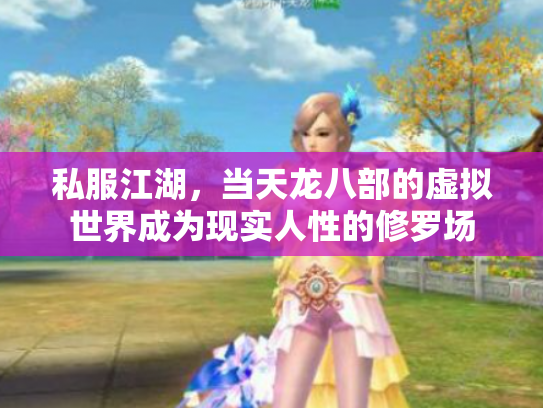 私服江湖，当天龙八部的虚拟世界成为现实人性的修罗场