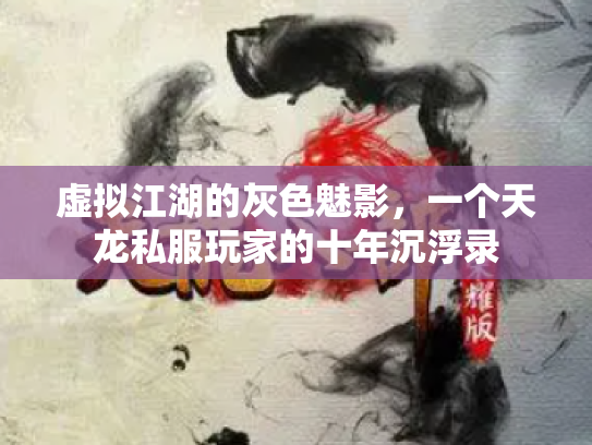 虚拟江湖的灰色魅影，一个天龙私服玩家的十年沉浮录