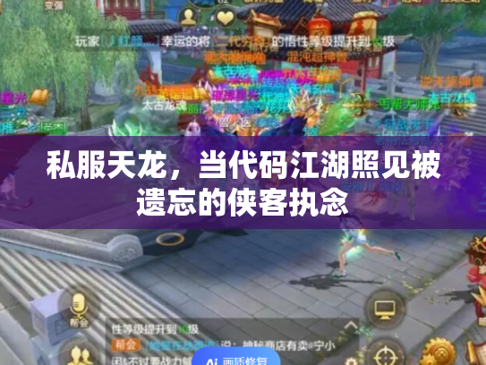 私服天龙，当代码江湖照见被遗忘的侠客执念