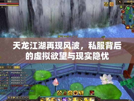 天龙江湖再现风波，私服背后的虚拟欲望与现实隐忧