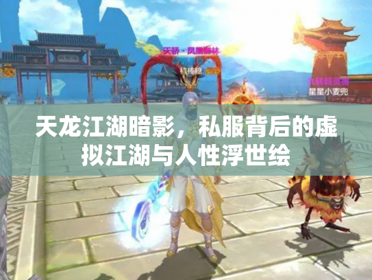 天龙江湖暗影，私服背后的虚拟江湖与人性浮世绘