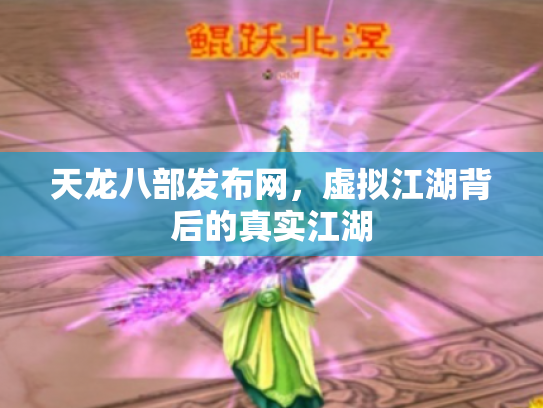 天龙八部发布网，虚拟江湖背后的真实江湖