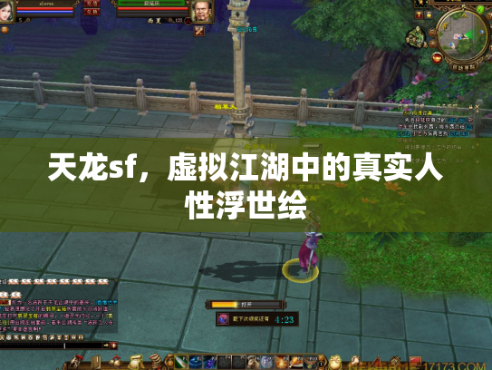 天龙sf，虚拟江湖中的真实人性浮世绘