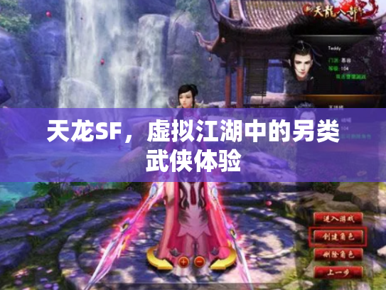天龙SF，虚拟江湖中的另类武侠体验