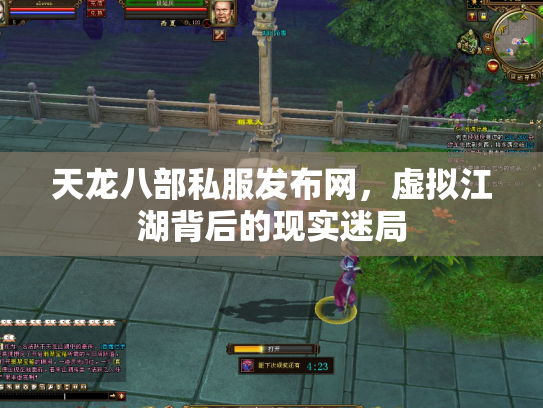 天龙八部私服发布网，虚拟江湖背后的现实迷局