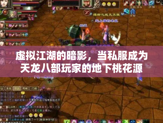 虚拟江湖的暗影，当私服成为天龙八部玩家的地下桃花源