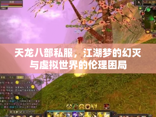 天龙八部私服，江湖梦的幻灭与虚拟世界的伦理困局