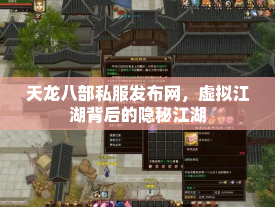 天龙八部私服发布网，虚拟江湖背后的隐秘江湖