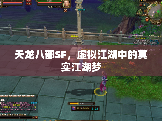 天龙八部SF，虚拟江湖中的真实江湖梦