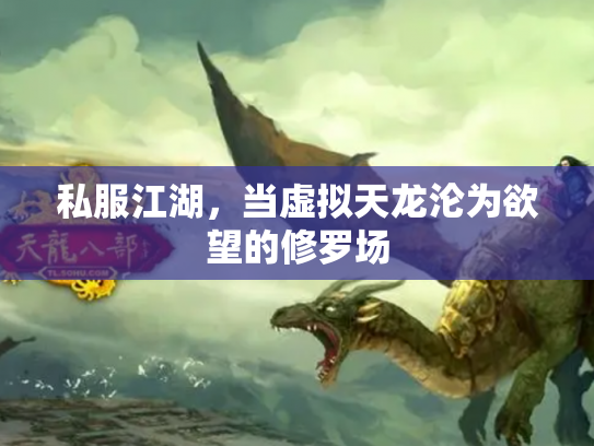 私服江湖，当虚拟天龙沦为欲望的修罗场