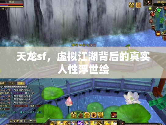 天龙sf，虚拟江湖背后的真实人性浮世绘