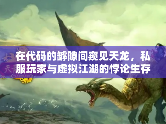 在代码的罅隙间窥见天龙，私服玩家与虚拟江湖的悖论生存