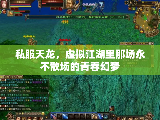私服天龙，虚拟江湖里那场永不散场的青春幻梦