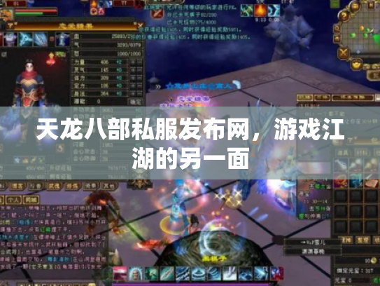 天龙八部私服发布网，游戏江湖的另一面
