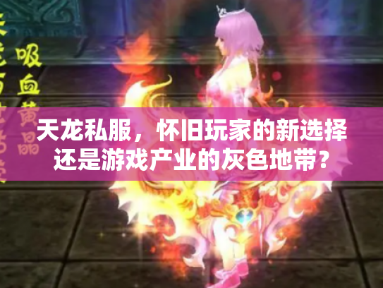天龙私服，怀旧玩家的新选择还是游戏产业的灰色地带？