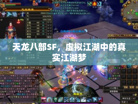 天龙八部SF，虚拟江湖中的真实江湖梦