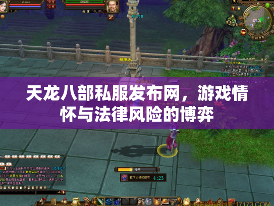 天龙八部私服发布网，游戏情怀与法律风险的博弈