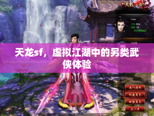 天龙sf，虚拟江湖中的另类武侠体验