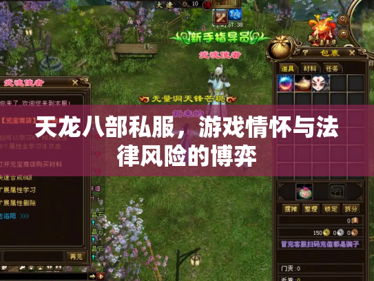 天龙八部私服，游戏情怀与法律风险的博弈