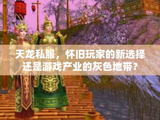 天龙私服，怀旧玩家的新选择还是游戏产业的灰色地带？