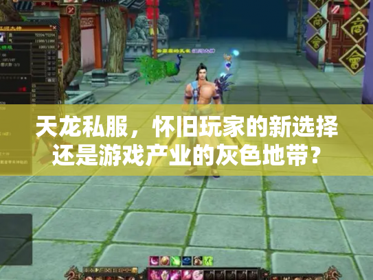 天龙私服，怀旧玩家的新选择还是游戏产业的灰色地带？