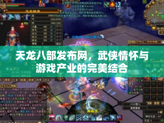 天龙八部发布网，武侠情怀与游戏产业的完美结合