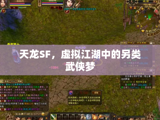 天龙SF，虚拟江湖中的另类武侠梦