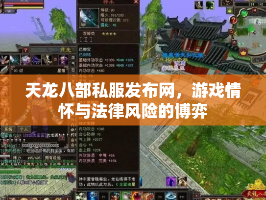 天龙八部私服发布网，游戏情怀与法律风险的博弈