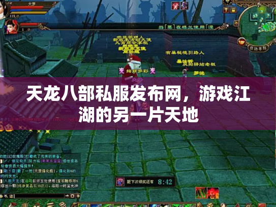 天龙八部私服发布网，游戏江湖的另一片天地