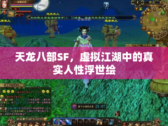 天龙八部SF，虚拟江湖中的真实人性浮世绘