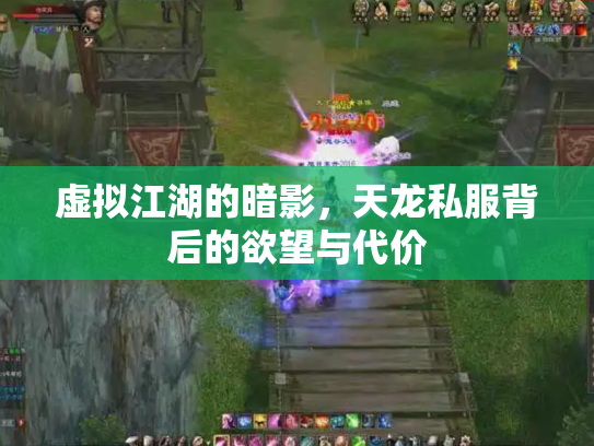 虚拟江湖的暗影，天龙私服背后的欲望与代价