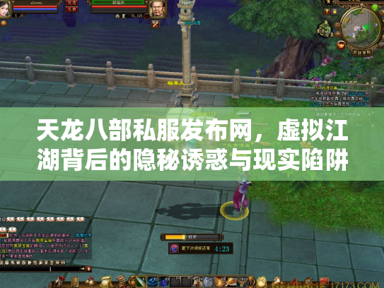 天龙八部私服发布网，虚拟江湖背后的隐秘诱惑与现实陷阱