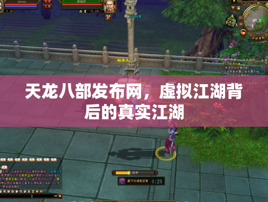 天龙八部发布网，虚拟江湖背后的真实江湖