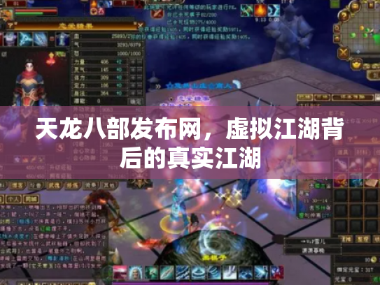 天龙八部发布网，虚拟江湖背后的真实江湖