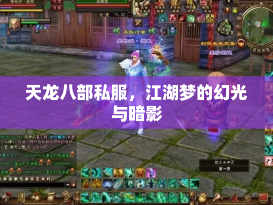 天龙八部私服，江湖梦的幻光与暗影