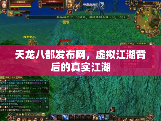 天龙八部发布网，虚拟江湖背后的真实江湖