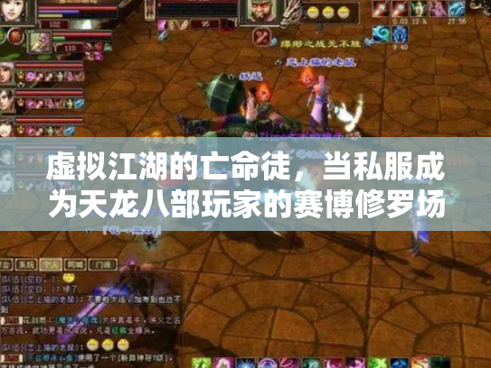 虚拟江湖的亡命徒，当私服成为天龙八部玩家的赛博修罗场
