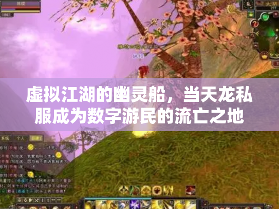 虚拟江湖的幽灵船，当天龙私服成为数字游民的流亡之地