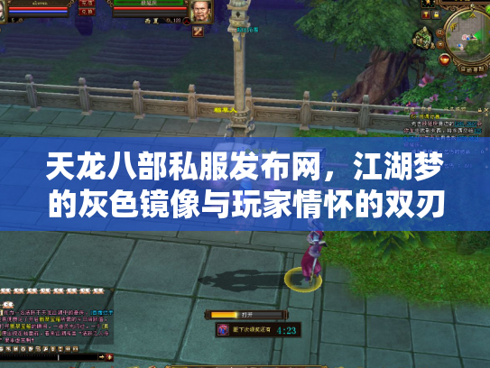 天龙八部私服发布网，江湖梦的灰色镜像与玩家情怀的双刃剑